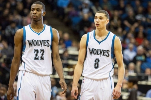 Andrew Wiggins e  Zach LaVine.