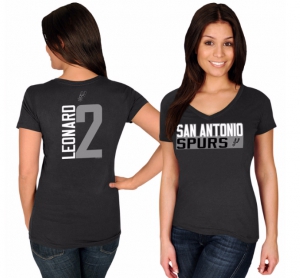 SAN ANTONIO SPURS NAME & NUMBER V-NECK T-SHIRT