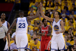 Draymond Green e Shaun Livingston.