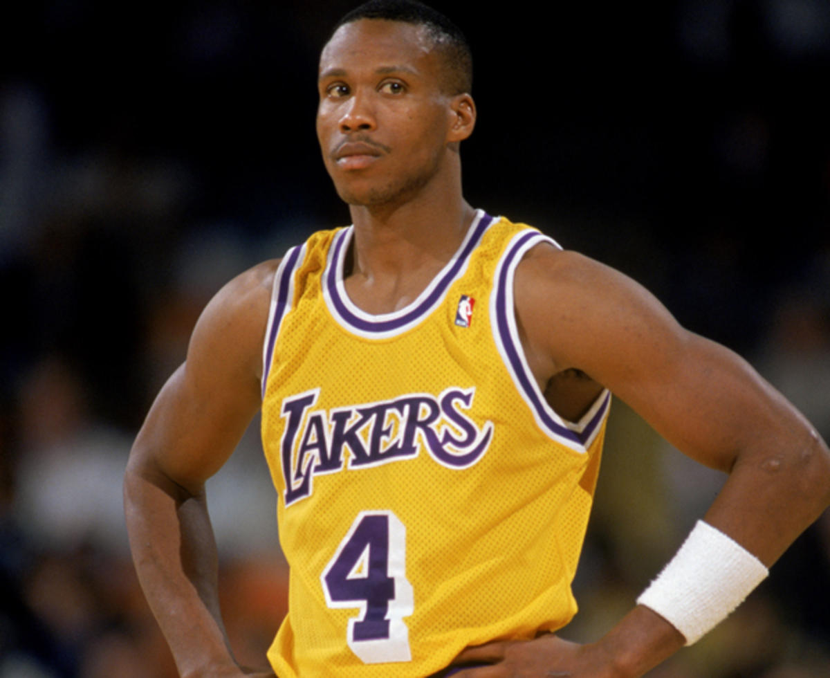 Byron Scott in maglia Lakers