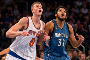 Kristaps Porzingis (New York) e Karl-Anthony Towns (Minnesota); i futuri padroni della lega?