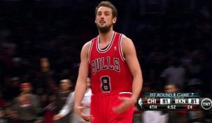 Belinelli in quella gara 7 con un gesto "emblematico" riguardo al suo carattere dopo una tripla decisiva in quella gara 7