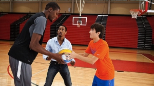 durant si allena Thunderstruck