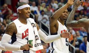Carmelo Anthony e Kevin Durant sono gli unici due già esperti di Olimpiadi