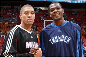 MICHAEL BEASLEY E KEVIN DURANT