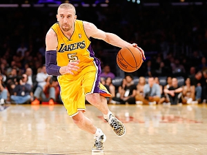 Steve Blake quando giocava con i Lakers