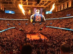 LA QUICKEN LOANS ARENA IN FERMENTO