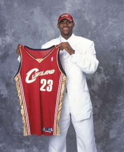 LeBron James nel 2003