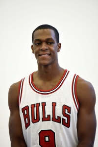 Sep 26, 2016; Chicago, IL, USA; Chicago Bulls guard Rajon Rondo (9) poses for a photo during Bulls media day at The Advocate Center. Mandatory Credit: David Banks-USA TODAY Sports