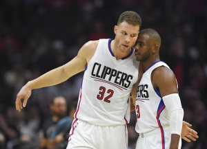 Blake Griffin (#32) e Chris Paul, i due leader dei Clippers