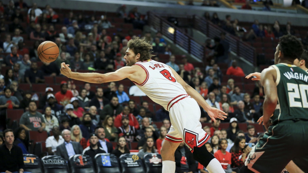 Robin Lopez, centro dei Chicago Bulls