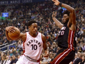 DeRozan contro i Miami Heat