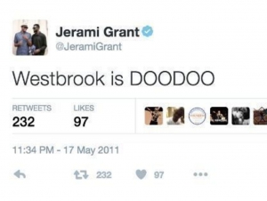 Tweet Jerami Grant