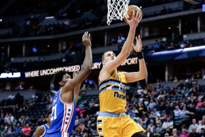 NBA: Philadelphia 76ers at Denver Nuggets