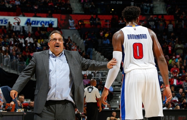 Andre Drummond con Van Gundy