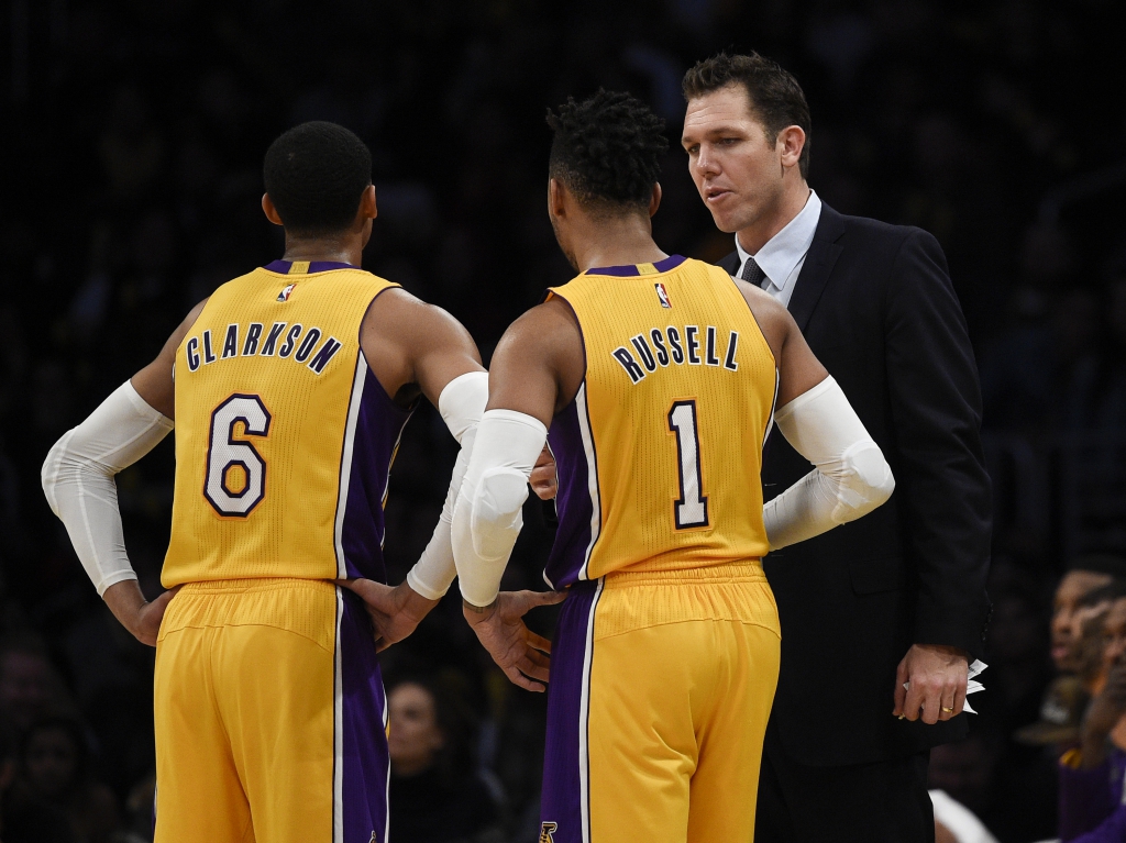 Clarkson e Russell Lakers