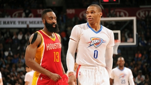 James Harden e Russell Westbrook