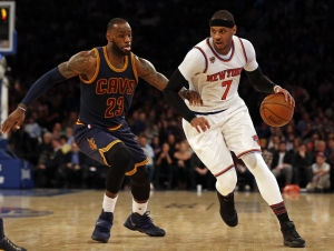 Carmelo Anthony LeBron James, futuro ai Cavs