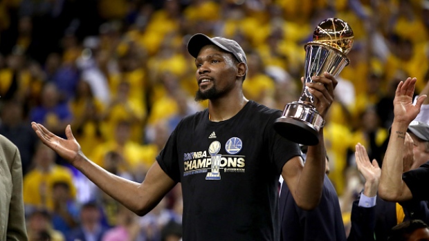 Kevin Durant ha dominato la serie e ha meritatamente vinto il titolo di MVP