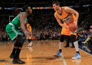 Danilo Gallinari Denver Nuggets vs Boston Celtics