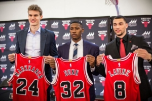 Zach LaVine-Chicago Bulls-Spurs-Markkanen, Dunn e Lavine i nuovi volti dei Chicago Bulls