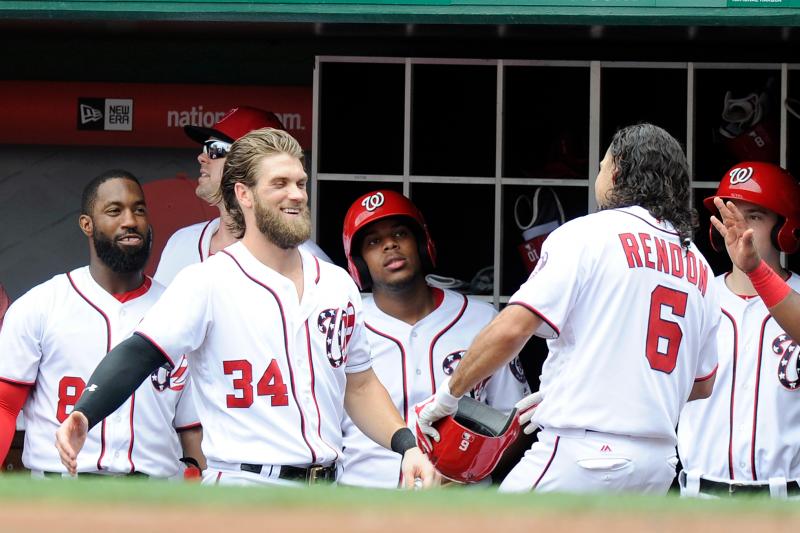 Bryce Harper e Anthony Rendon leader dei Nationals
