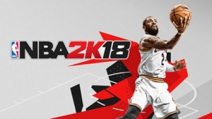 Cleveland Cavaliers: NBA2k2108 con Kyrie Irving in maglia Cavaliers