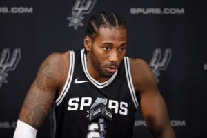 L'incontenibile entusiasmo di Kawhi Leonard per il mercato degli Spurs