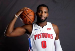 Andre Drummond. Il leader dei Pistons sarà ancora lui