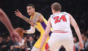 Bulls contro Lakers, nel 2017, è anche Kyle Kuzma contro Lauri Markkanen