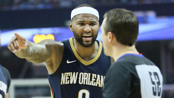 DeMarcus Cousins Pelicans
