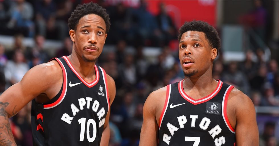 DeMar DeRozan Lowry Quarantaquattresima giornata Dunkest