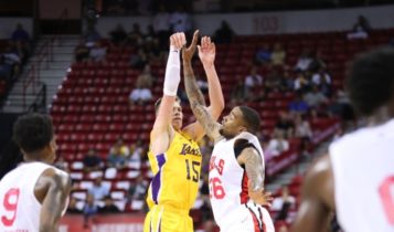 Moe Wagner at Las Vegas Summer League