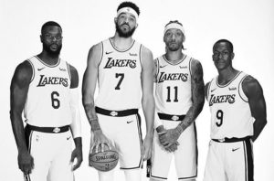 La second unit gialloviola: Lance Stephenson, Michael Beasley, JaVale McGee e Rajon Rondo