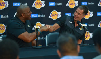 Lakers Press Conference: Magic Johnson and Rob Pelinka