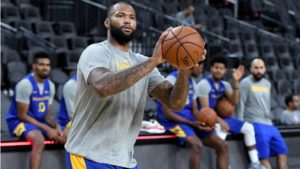 L'impressione che Cousins faccia fatica nel sistema Warriors è testimoniata dai numeri