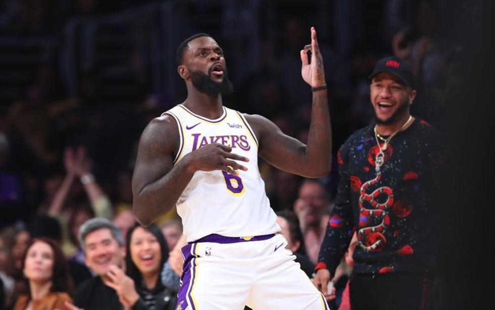 Lance Stephenson, Los Angeles Lakers vs Phoenix Suns at Staples Center