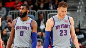 Andre Drummond (#0) e Blake Griffin (#23)