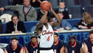 Glendon Alexander con la maglia dei Cowboys di Oklahoma State