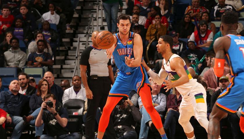 thunder pelicans zion williamson