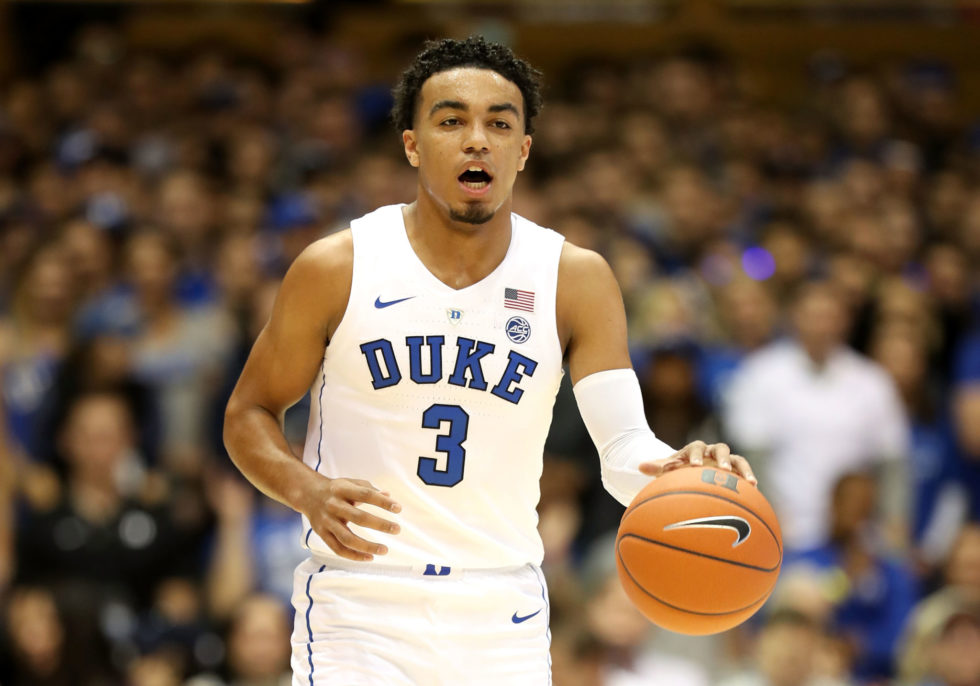 Tre Jones draft 2020