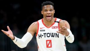 Il nuovo assetto dei Rockets ha scatenato la furia distruttiva di Russell Westbrook