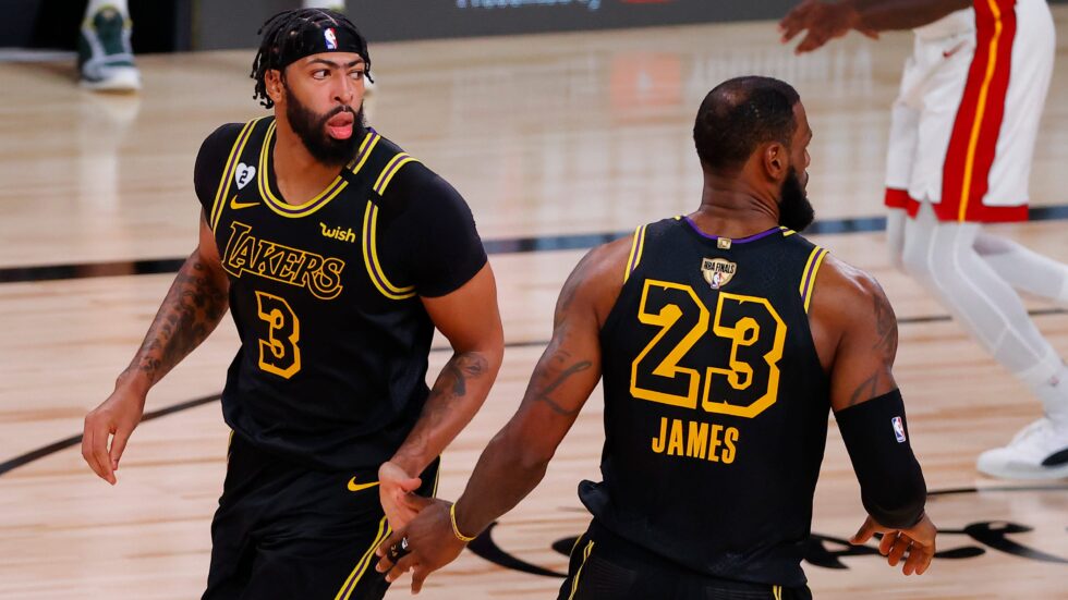 Anthony Davis e LeBron James