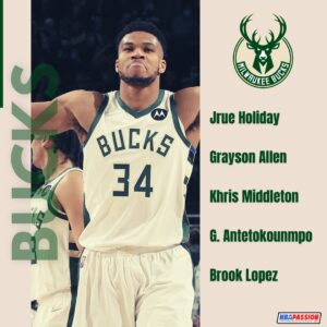 Quintetti NBA: Bucks