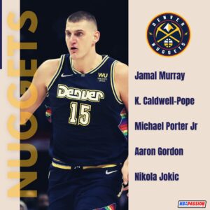 Quintetti NBA: Denver Nuggets 2022-2023