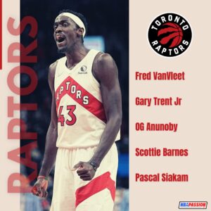 Quintetti NBA: Toronto Raptors