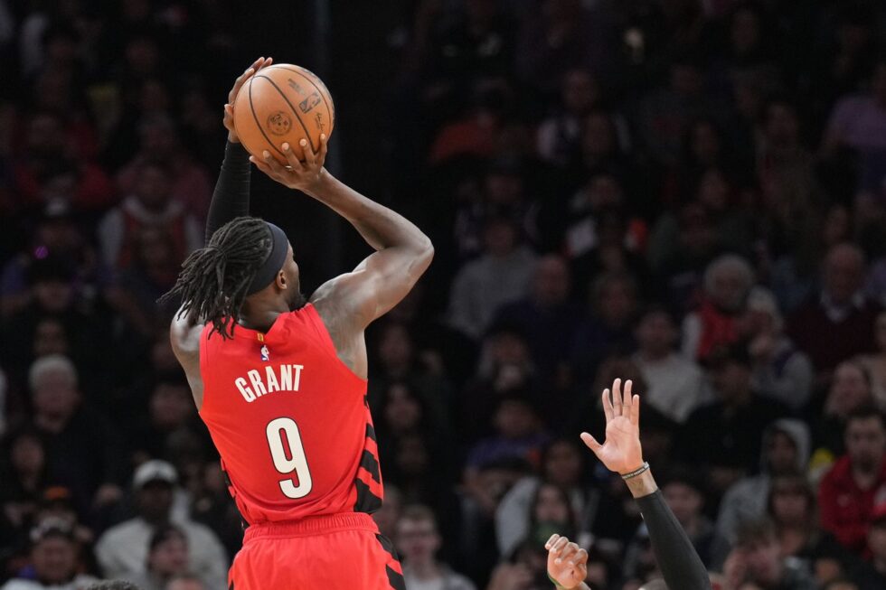 Jerami Grant al tiro