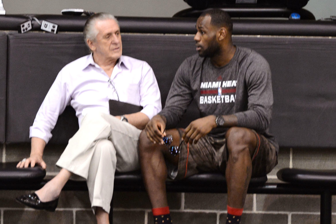 Riley e LBJ