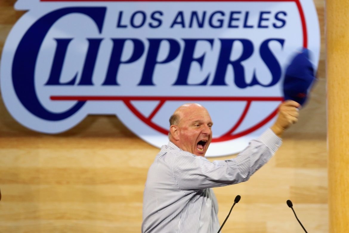 steve ballmer clippers