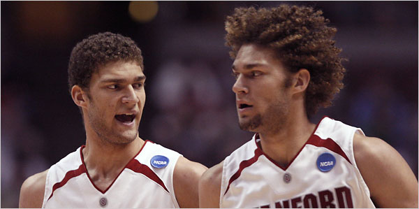 I fratelli Brook e Robin Lopez